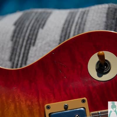 1983 Tokai Love Rock LS-100 - Heritage Cherry Sunburst -'59 Les Paul Standard Copy - Premium Vintage Japan - Pro Set Up w Perfect Frets/Action/Intonation! image 8