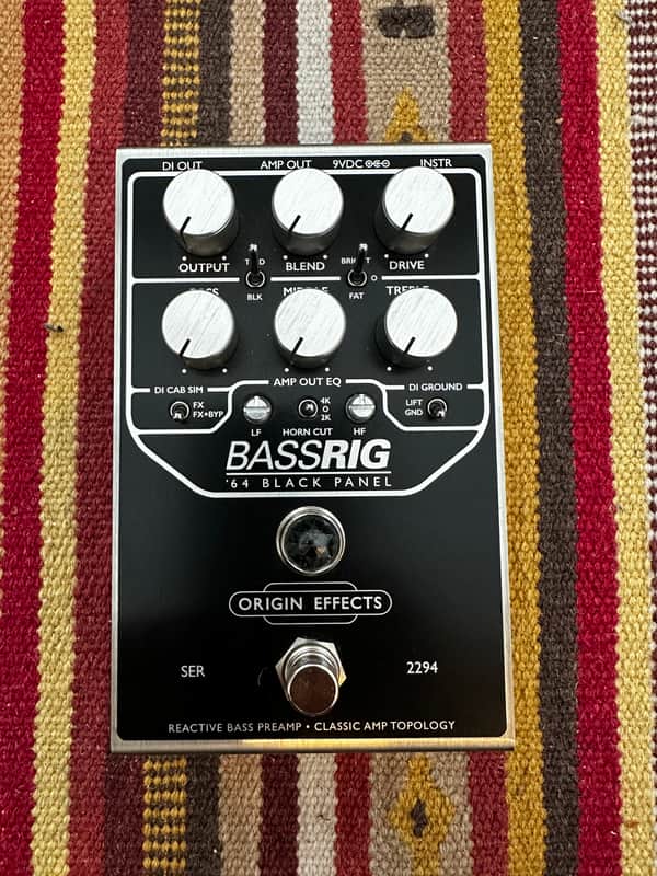 Origin Effects BASSRIG '64 Black Panel - Present - Black image 1