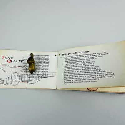 Gibson “To The New Owner” Owner’s Manual – Kalamazoo Era (c. Mid-1960s to Early 1970s) - Blank image 6