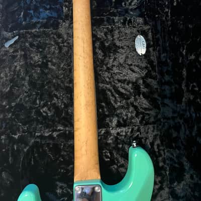 Suhr Limited Edition Classic S Paulownia with Maple Fretboard 2018 - Present - Surf Green with Tortoiseshell Pickguard image 8