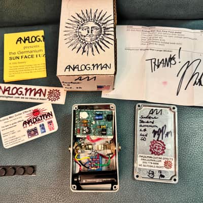 Analogman Sun Face LG - Germanium Fuzz w/Sun Dial Knob and LED image 9