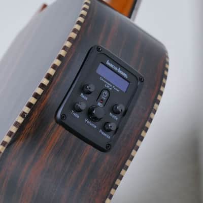 Oscar Schmidt OH52SE Acoustic-Electric Bajo Sexto w/ Gig Bag - Solid Cedar & Macassar Ebony image 7