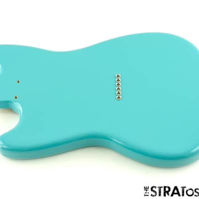 Fender Player II Mustang Series BODY Guitar Parts Alder Offset AQB Aquatone Blue image 2