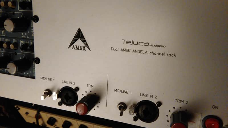 AMEK angela 2 channel mic pre with eq 2016 image 1