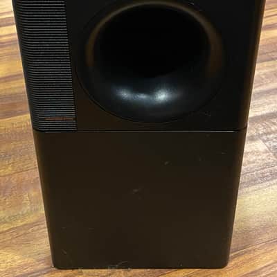 Bose Acoustimass 7 1990s Black Subwoofer and 3 Redline Speakers image 4