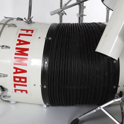 Ludwig Alex Van Halen Stage Played complete 1980 Invasion Tour Kit image 6