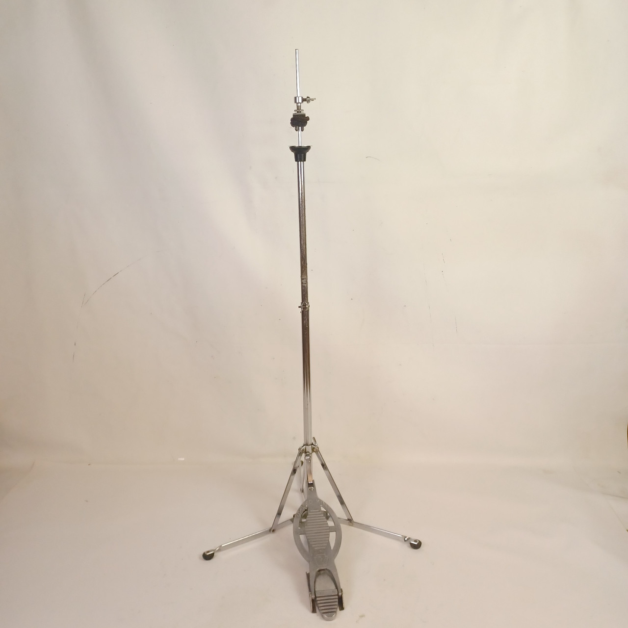 WFL Ludwig Flat-Base Hi-Hat Cymbal Stand #1121"Micro-Clutch"Flush Speed King USA — main photograph