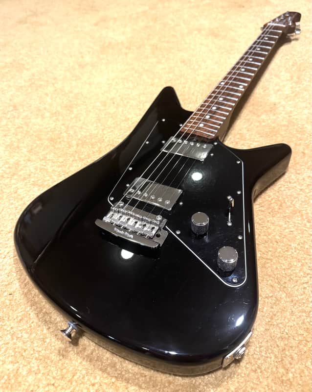 Ernie Ball Music Man Albert Lee HH Tremolo Rosewood Neck 2012 - Black image 1