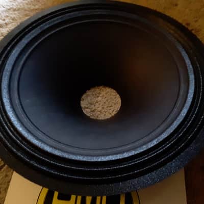12" ELECTRO VOICE 12L & MORE RECONE 12" CONE BLACK GUITAR SPEAKER PA SPEAKER PMR image 2