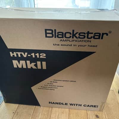 Blackstar HTV 112 MkII 1x12" 80-Watt Guitar Cabinet 2017 - Present - Black image 5