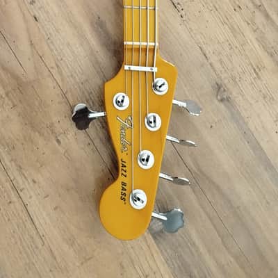 Fender Modern Player Jazz Bass V Satin 2014 - Black image 3