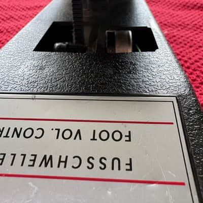 Schaller Fusschweller Volume Pedal 1970s image 5