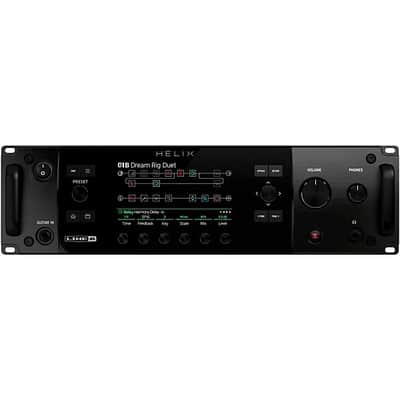 Line 6  Helix Rack Guitar Effects Processor 2024 - BLACK image 1