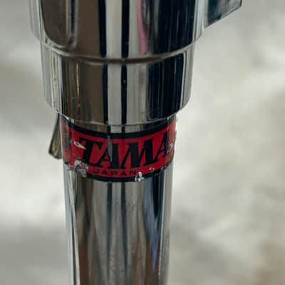 Tama Red Label Double Tom Clip Mount Stand (1274-TTS-186) 80's - chrome image 2