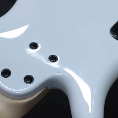 Spector NS Icon Bolt-On 5 White Aguilar Electronics Dual Soapbar Electric Bass image 16