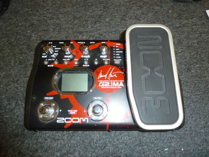 Zoom G2.1MA Michael Amott Signature Model - Red/Black image 1