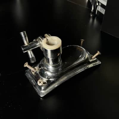 Vintage 70's Pearl MIJ Single Bass Drum Tom Mount Plate for Wood Fiberglass Kits (Box C) image 2