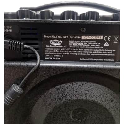 Vox VX50-GTV - Amplifier - Combo - Excellent w/ Original Box image 11