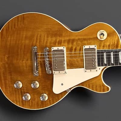 Gibson USA Les Paul Standard 60s Figured Top - Honey Amber image 1
