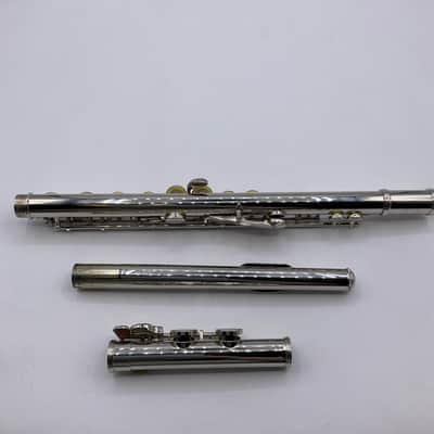 Glory GFL-130 Closed Hole Student Flute Silver Plated With Hard Case image 4