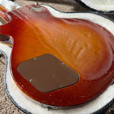 Gibson 1974 Les Paul Deluxe "Standard Conversion" - Cherry Sunburst image 16