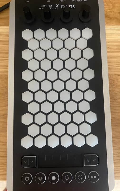 Intuitive Instruments Exquis Deluxe Hexagonal MPE MIDI Controller image 1