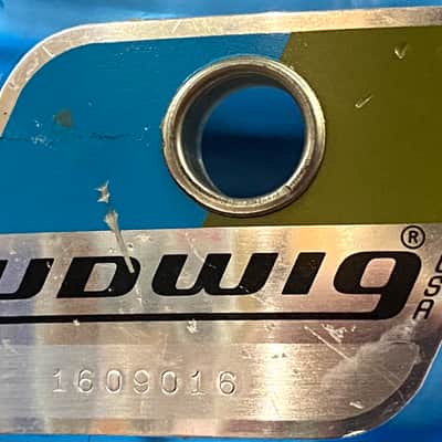 Ludwig Vintage 70s 8x12 Blue Vistalite Tom - We Ship Fast! image 7