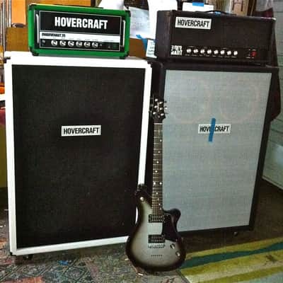 Hovercraft 6x12 Guitar Cabinet Convertible Back Green Black White - WGS Invader image 8