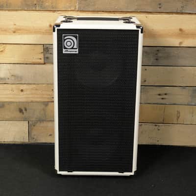 Ampeg Limited Edition SVT Micro VR 200W Bass Amp Head & SVT-210AV 2x10" Micro Bass Cabinet White "Excellent Condition" image 7