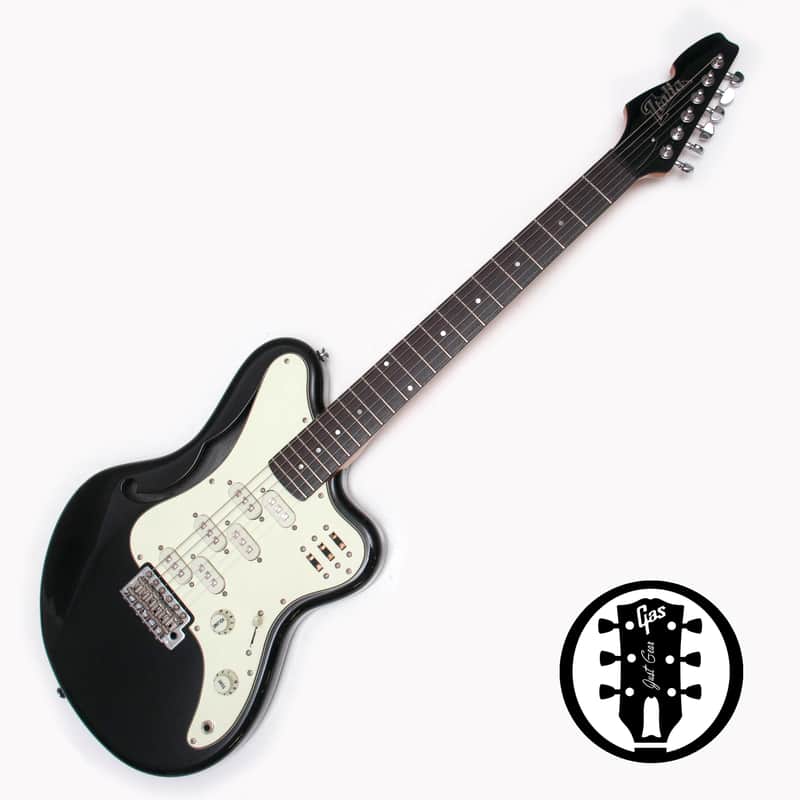 Italia Imola Semi Hollow guitar , MIK w/ original Gigbag - 6 pickups, Ampeg inspired image 1
