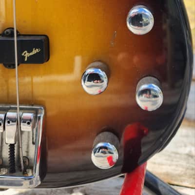 VINTAGE! Fender Contemporary Precision Bass Lyte Sunburst 1988-1995 Japan image 17