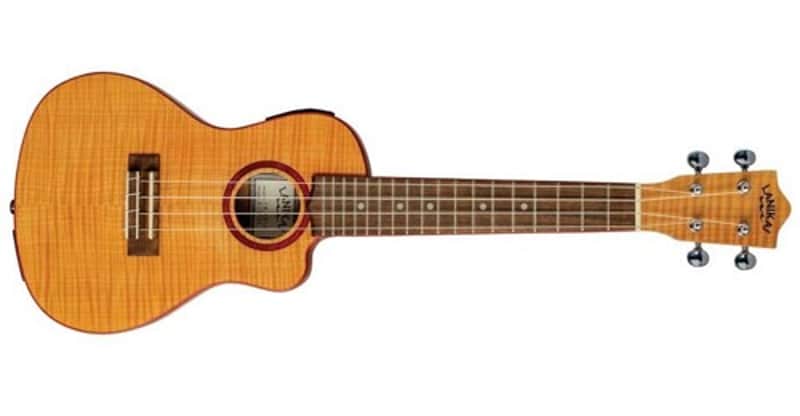 Lanikai Lanikai FM-CETC Flame Maple Acoustic-Electric Thin Concert Ukulele