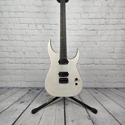 Schecter KM-6 Mk-III Legacy Keith Merrow 6 String Electric Guitar Transparent White Satin image 1