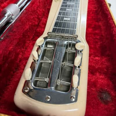 Fender Deluxe Six Lap Steel with Legs and Tweed Case 1957 image 5