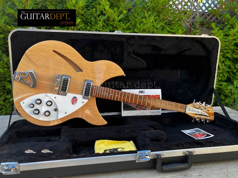 ♚UNDER THE BED !♚2014 Rickenbacker 330-12 String ♚MapleGlo♚OHSC♚360♚SAVE £££'s ! image 1