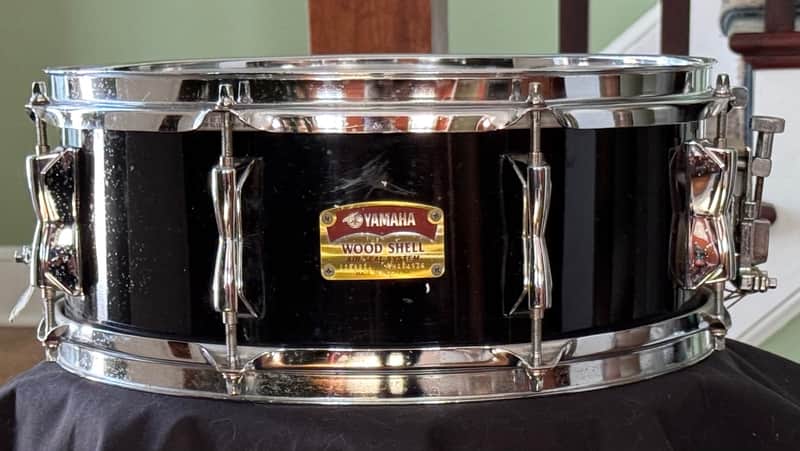 Yamaha 5 x 14" Wood Shell Air System Snare Drum image 1