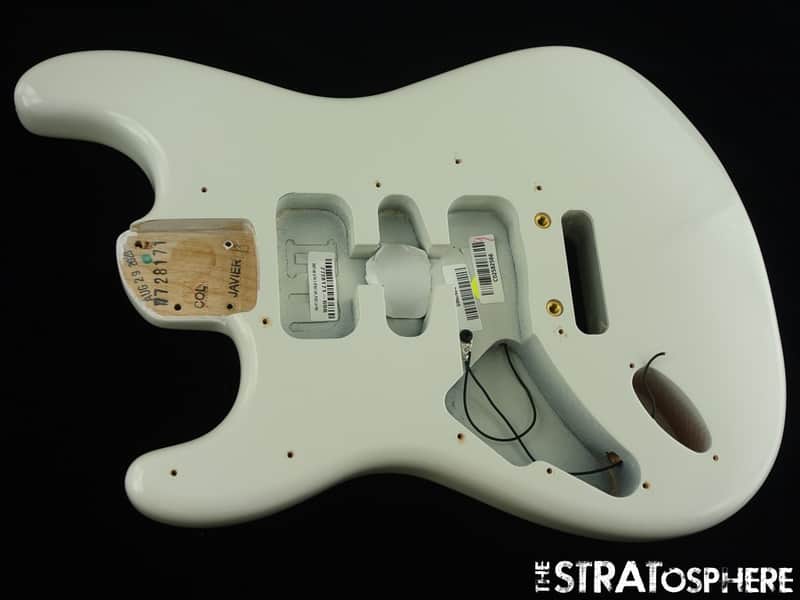 LEFTY Fender American Ultra II Stratocaster Strat BODY USA Guitar Avalanche image 1