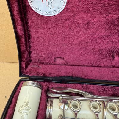 Buffet Crampon Paris klarinet clarinet B12 from the 90's White / Ivory Ultra Rare image 8