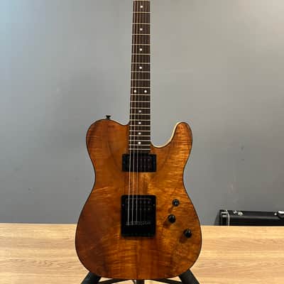 2016 Schecter USA Custom Shop PT CTM Exotic Figured Koa Swamp Ash Natural Gloss image 13