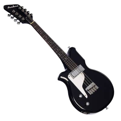Airline Guitars MAP Mandola Black Left-Handed image 5