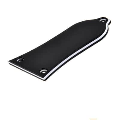Truss Rod Cover for Guitar 3 Ply Black 3 Hole Bell for Epiphone Les Paul Black image 1