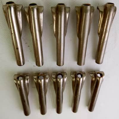 Leedy 10-24 2.25"Nickel-Brass Tube Tension-Rod-Claw Wood Hoop Snare/Bass Drum image 4