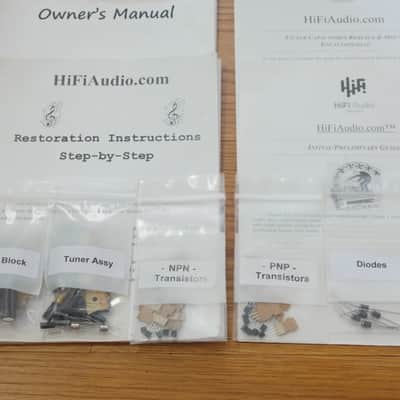 Yamaha CR-240 restoration kit filter capacitor repair rebuild fix image 2