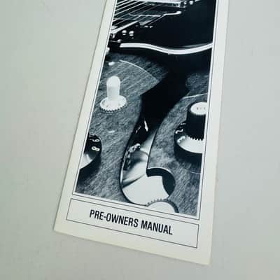 Gibson Thinline Series Pre-Owner's Manual 1981 image 2