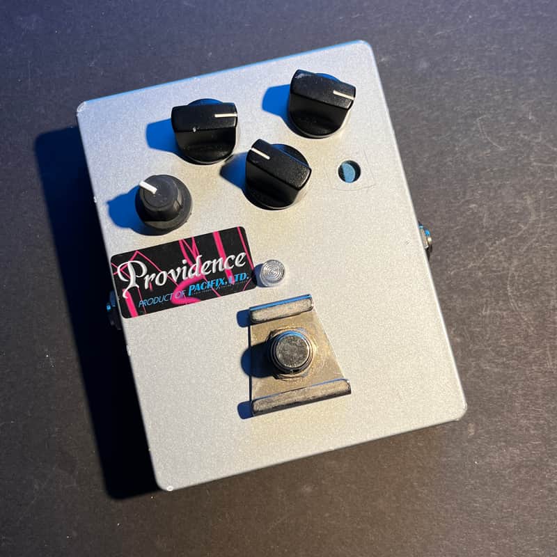 2010's PROTOTYPE? Providence PFX-7 Valve TUBE like Pre-Amp Overdrive/Distortion (MADE IN JAPAN Custom Shop) ... Variable Gain Stage Drive (Like BK Butler Tube Driver) From Delay 80/82 Series image 1