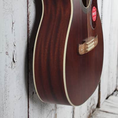Fender Tim Armstrong Hellcat 12 String Acoustic Electric Guitar Natural Finish image 10