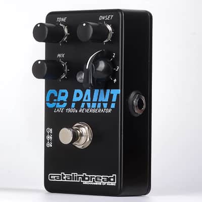 Catalinbread CB Paint Late 1900s Reverberator - Alesis Microverb voiced Reverb pedal image 2