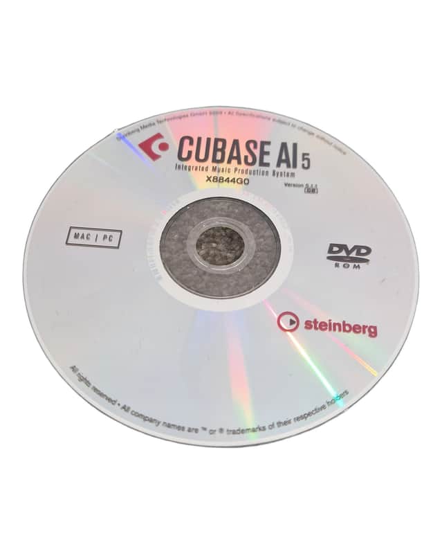 cubase AI5 Software Single ROM Music Production Software - Feature-Rich - Excellent image 1