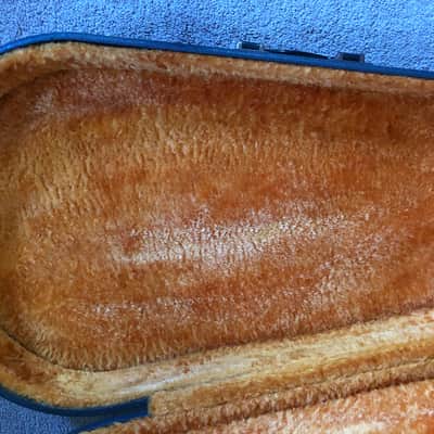 Vintage Vox Teardrop Case - Made in Italy 1960s 42.5"x16" Orange Guitar Bass Electric Acoustic Hollowbody Thinline image 14