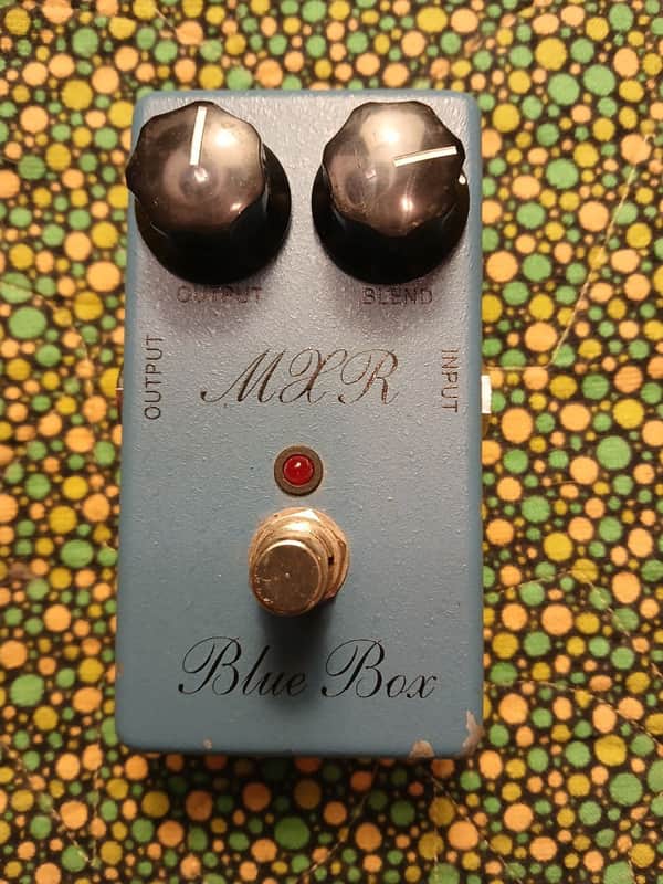 MXR Blue Box Script reissue